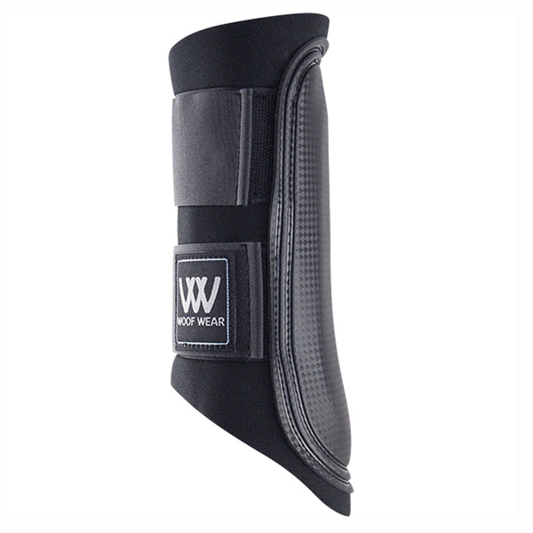 Woof Wear Horse Sport Brushing Boot Full Coverage Strike Pad Black - Uhorse