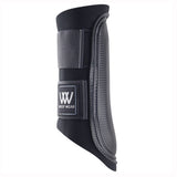 X Sml Woof Wear H. Sport Brushing Boot Full Coverage Strike Pad Black by Hilason – Cowboy and equestrian accessories
