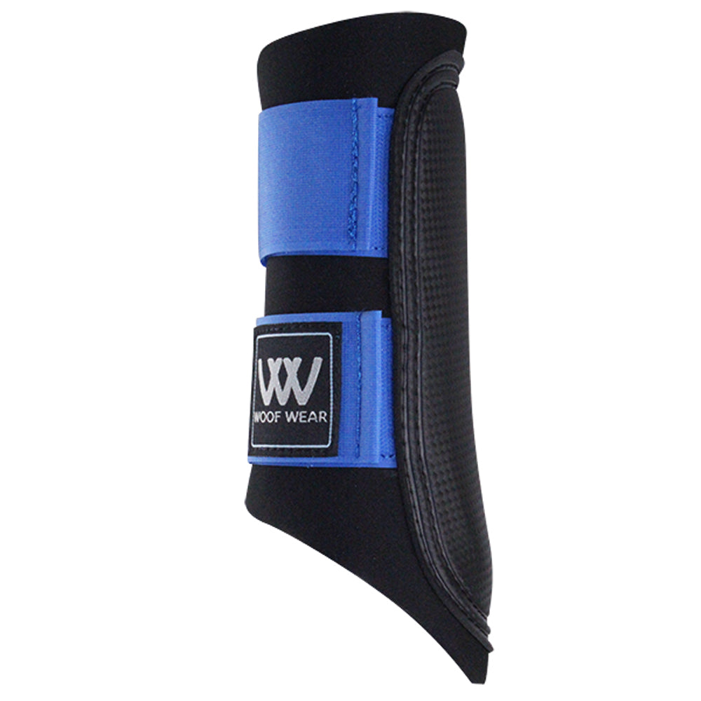 Woof Wear Horse Sport Brushing Boot Full Coverage Strike Pad Blue