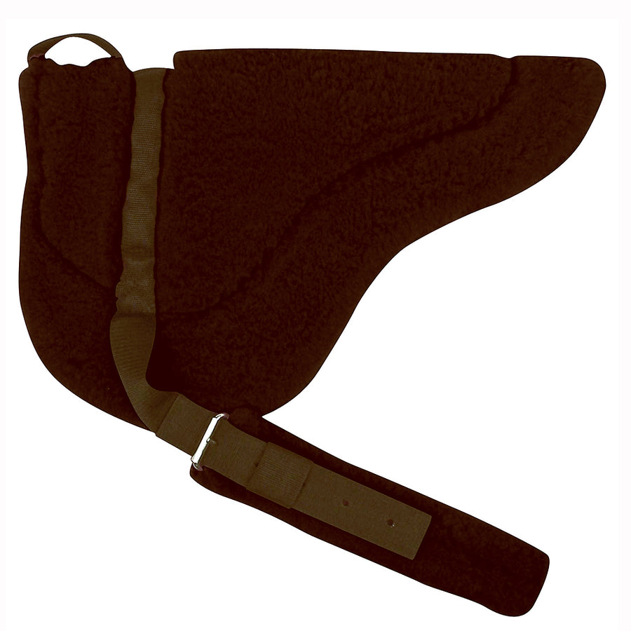 Horse Size Cool Back Standard Bareback Pad Polyester Fiber Brown - Uhorse