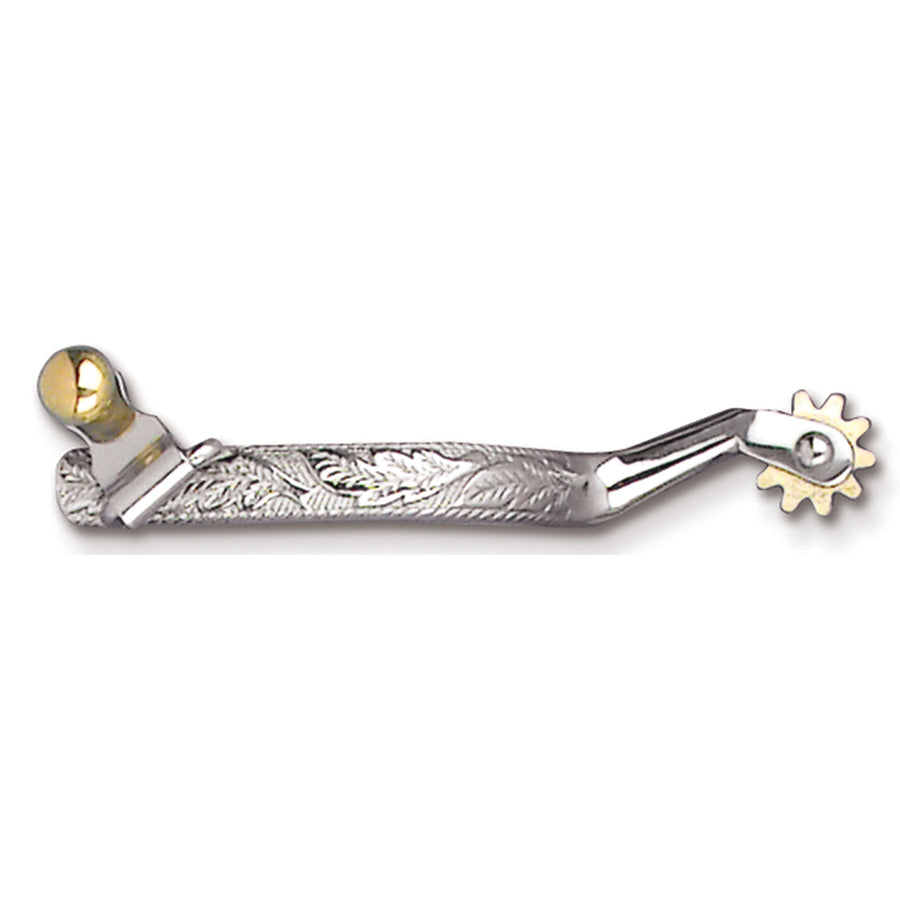 1/2 in Band 1 7/8 Shank Toklat Ladies Stainless Steel H. Spur – by Hilason – Cowboy and equestrian accessories