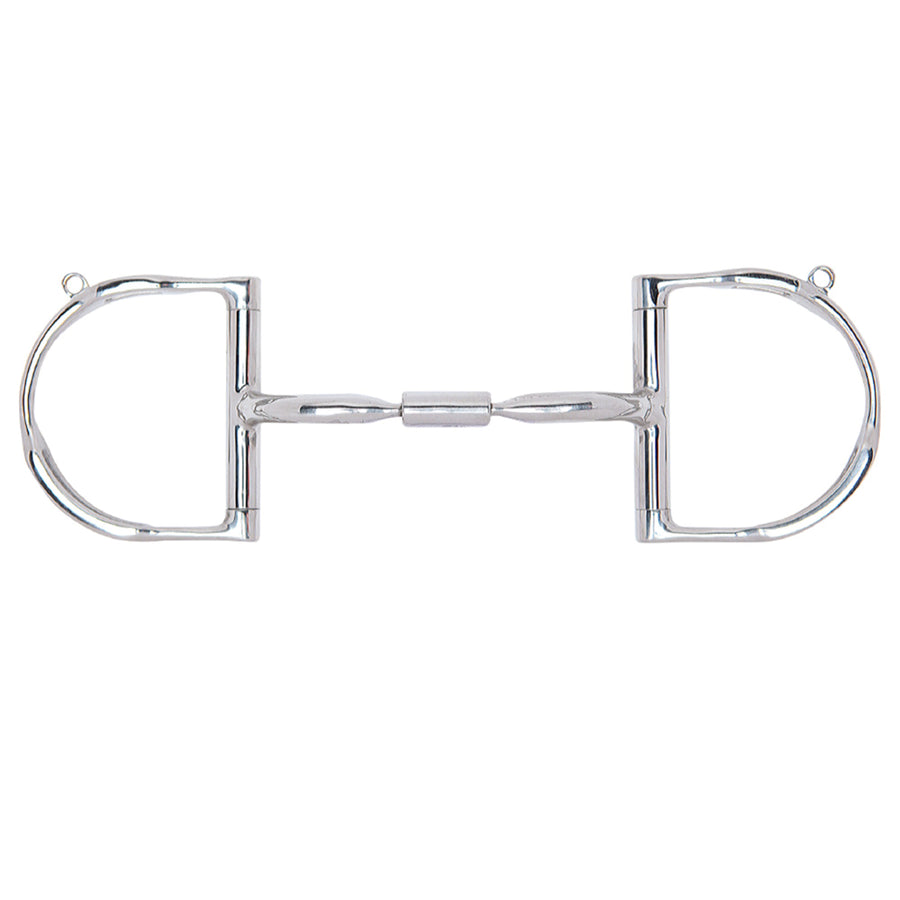 5 in Myler Dee Without Hooks Comfort H. Snaffle W/ Wide Barrel – by Hilason – Cowboy and equestrian accessories
