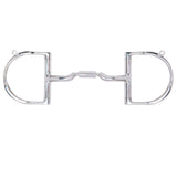 5 1/2 in Myler Horse Bit Dee W/ Hooks Low Port Comfort Snaffle