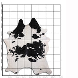 8 Ft X 7 Ft Hair On Leather Cowhide From Brazil Skin Rug Carpet Hilason