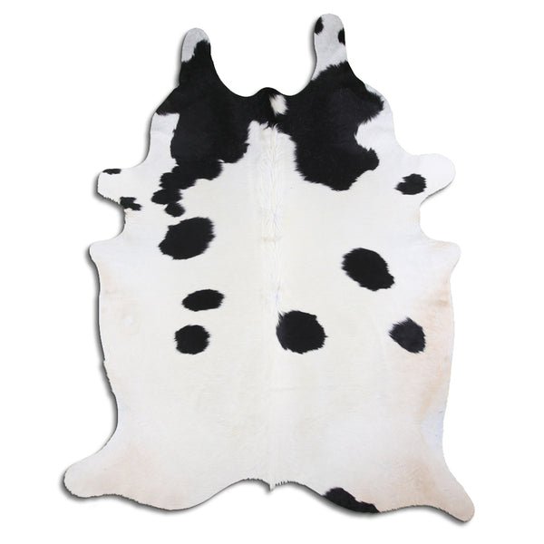 8 Ft X 6 Ft Brazilian Cowhide Skin Rug Hair-On Leather Carpet - Uhorse