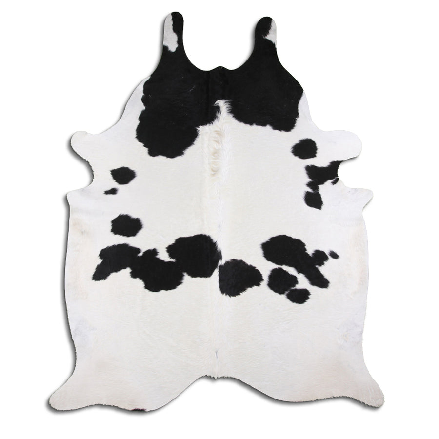 8 Ft X 7 Ft Brazilian Cowhide Skin Rug Hair-On Leather Carpet - Uhorse