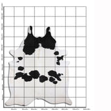 8 Ft X 7 Ft Hair On Leather Cowhide From Brazil Skin Rug Carpet Hilason