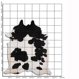 8 Ft X 6 Ft Hair On Leather Cowhide From Brazil Skin Rug Carpet Hilason