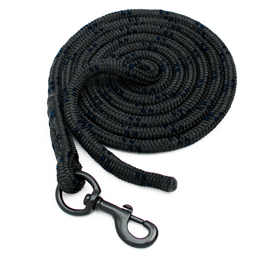 10 Ft Blocker Horsemanship Products Horse Lead Rope Black - Uhorse