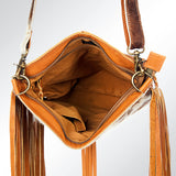 American Darling ADBGZ257TAW Messenger Hair-On Genuine Leather Women Bag Western Handbag Purse