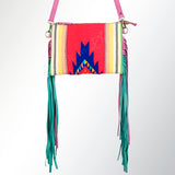 American Darling Cross Body Saddle Blanket Genuine Leather W. Women