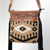 ADBGZ267 American Darling Hand Tooled Saddle Blanket Genuine Leather Women Bag Western Handbag Purse