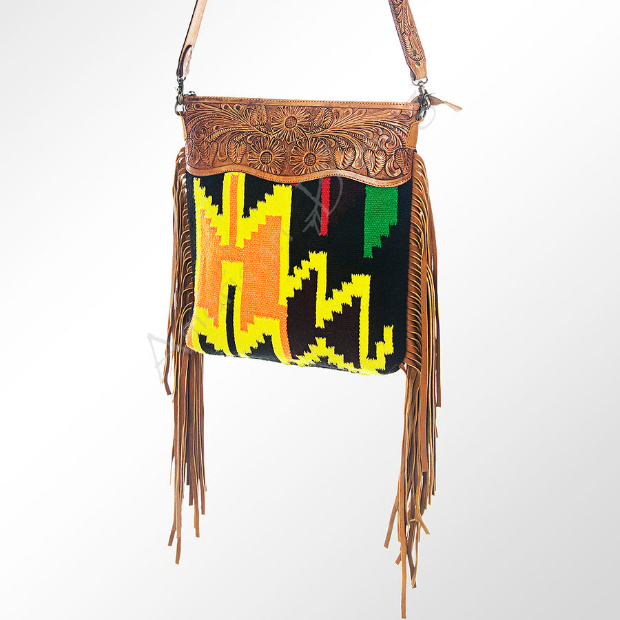 American Darling Cross Body Saddle Blanket Genuine Leather Western Women Bag Handbag Purse | Crossbody for Cute - Uhorse