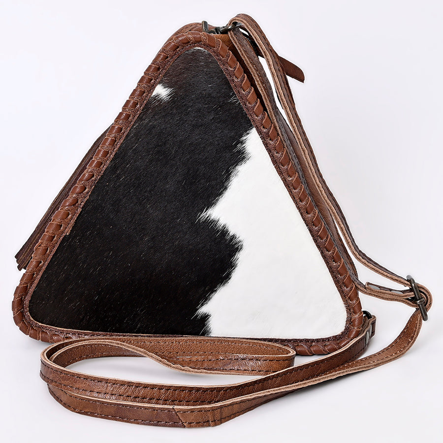 American Darling Cross body Bag Hand Tooled Floral Carved Genuine Leather Western Purse with YKK Zipper