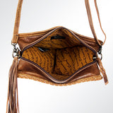 American Darling Crossbody Hair On Genuine Leather Western Women Bag Handbag Purse | Travel Bags College Casual