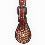 Bar H Equine Leather Spurs Straps for Adults Western Womens Spur Horse Riding Barrel Racing Show and Rodeo Strap Adult Women