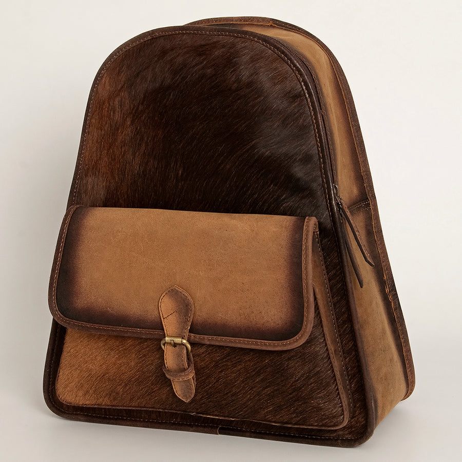 American Darling Backpack Hair on Genuine Leather Western Women Bag | for Laptop School Purse Travel - Uhorse