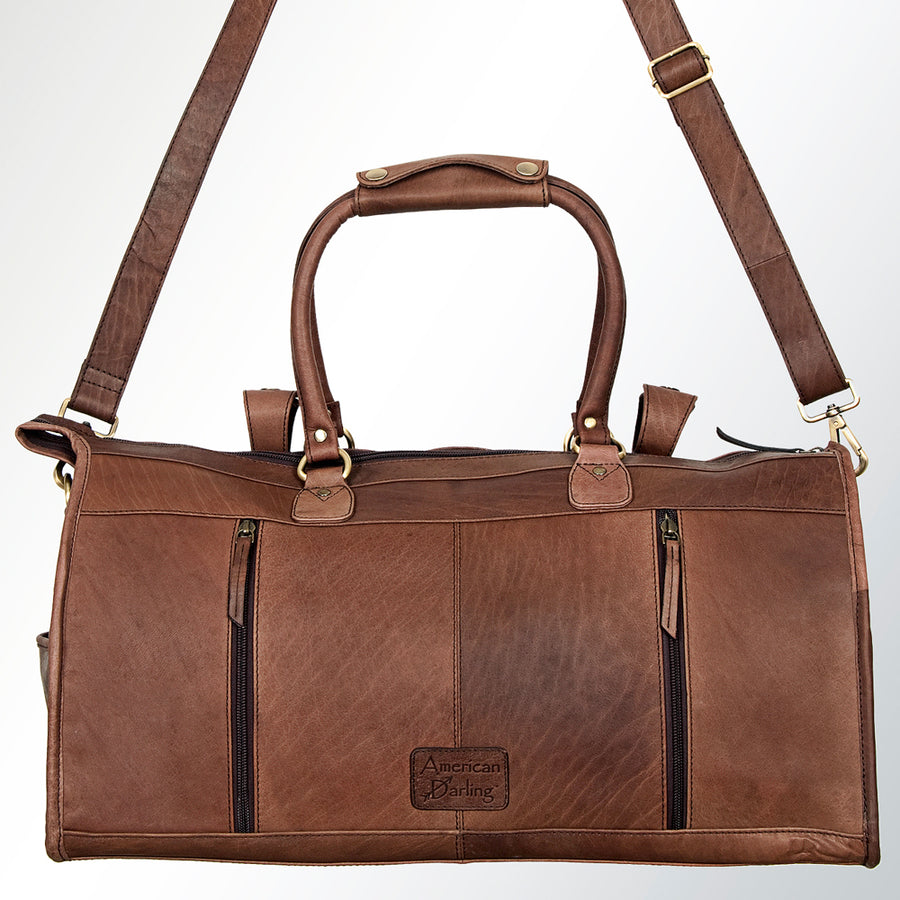 American Darling Women's Duffel Bag Western Full Grain Genuine Leather Handbag and Ladies Purse