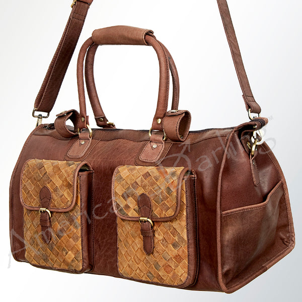 American Darling Duffel Full Grain Genuine Leather Western Women Bag | Handbag Duffel Weekend Travel Bags for - Uhorse
