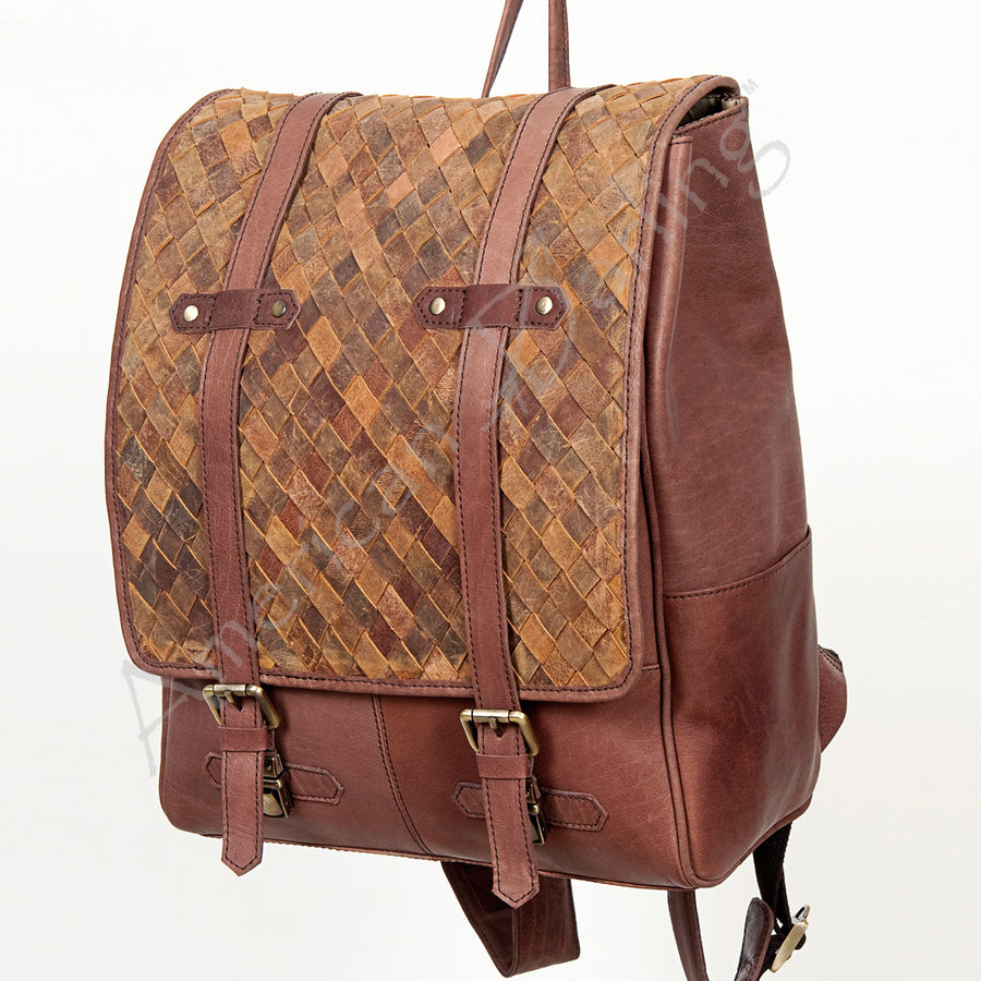 American Darling Backpack Full Grain Genuine Leather Western Women Bag | for Laptop School Purse Travel - Uhorse