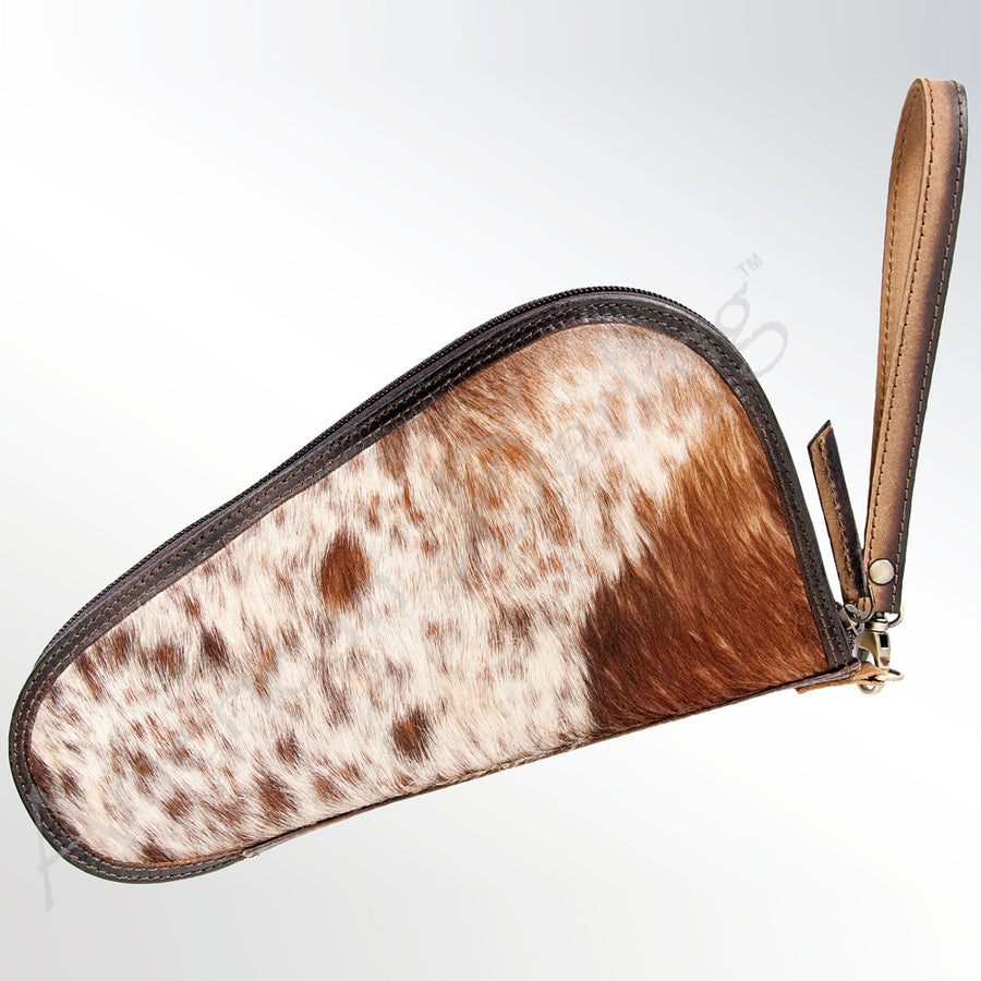 American Darling Gun Case Hair on Genuine Leather W. Cases | Women by Hilason – Cowboy and equestrian accessories