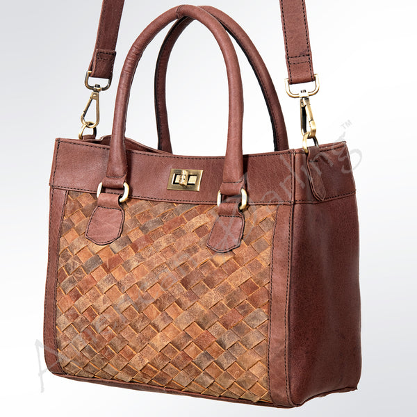 American Darling Tote Full Grain Genuine Leather W. Women Bag Handbag by Hilason – Cowboy and equestrian accessories
