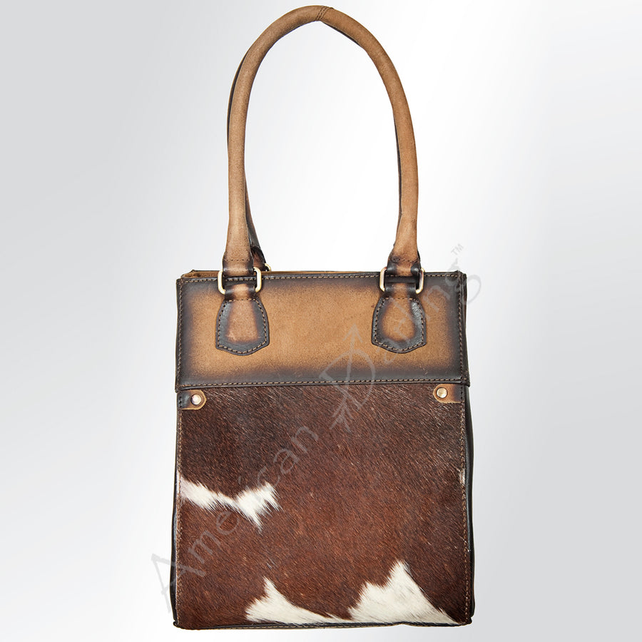 American Darling Tote Hair on Genuine Leather Western Women Bag | Handbag Purse for Cute
