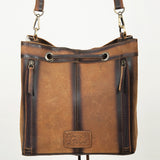American Darling ADBGI140B Bucket Hair-On Genuine Leather Women Bag Western Handbag Purse