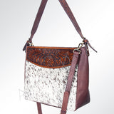 American Darling ADBGI152 Tote Hand Tooled Hair-On Genuine Leather Women Bag Western Handbag Purse