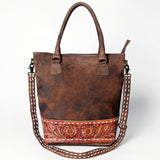 American Darling ADBGZ276 Tote Hand Tooled Genuine Leather Women Bag Western Handbag Purse