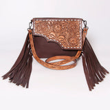 American Darling ADBGZ279 Cross Body Hand Tooled Genuine Leather Women Bag Western Handbag Purse