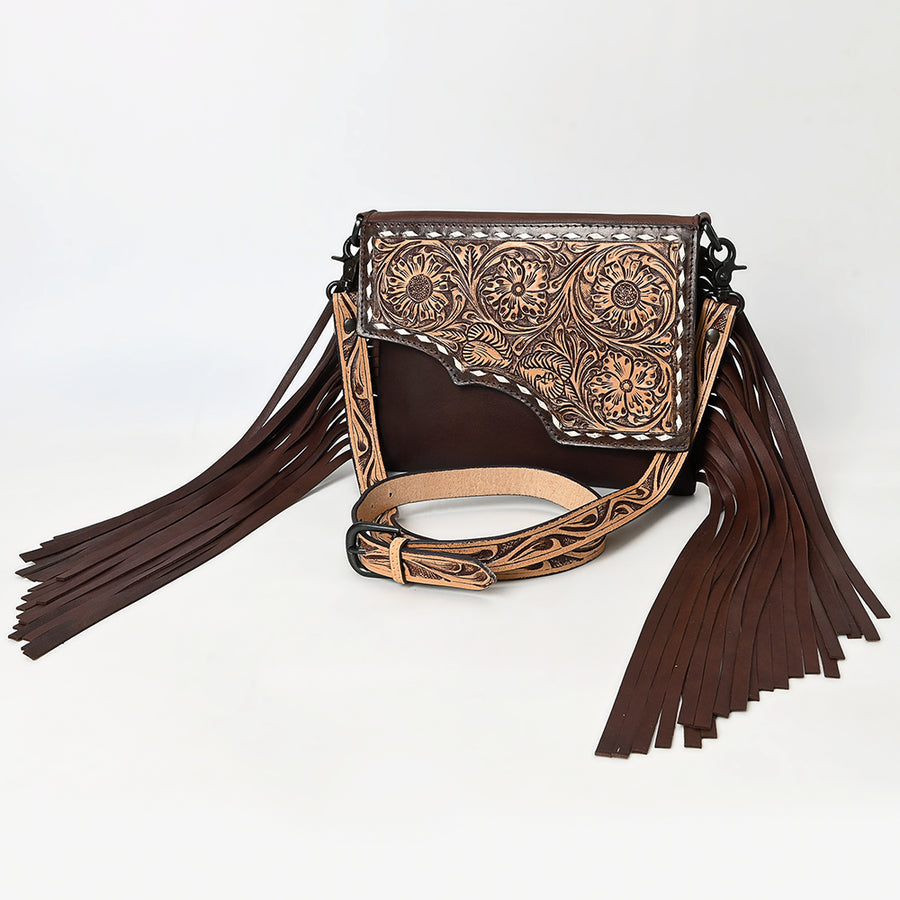 American Darling Cross Body Hand Tooled Genuine Leather Western Women Bag | Handbag Purse Crossbody for Cute - Uhorse