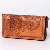 American Darling ADBGZ286 Wallet Hand Tooled Genuine Leather Women Bag Western Handbag Purse
