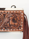 American Darling ADBGZ292 Wallet Hand Tooled Genuine Leather Women Bag Western Handbag Purse