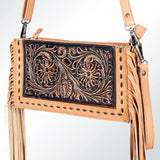 American Darling ADBGZ294 Wallet Hand Tooled Genuine Leather Women Bag Western Handbag Purse