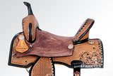 15 In COMFYTACK Western Horse Trail Barrel Racing American Leather Saddle