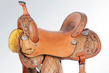 COMFYTACK Western Horse Barrel Racing Trail Pleasure American Leather Saddle