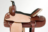 Western Horse Ranch Roping Cowboy  Saddle American Leather Tack Set Brown/Tan Comfytack by Hilason