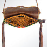 American Darling Crossbody Saddle Blanket Genuine Leather Western Women Bag Handbag Purse | Western Crossbody Bag | Travel Crossbody Bags | College Crossbody Bag | Casual Crossbody Bag