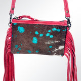 American Darling Small Crossbody Hair On Genuine Leather Western Women Bag Handbag Purse | for Cute - Uhorse
