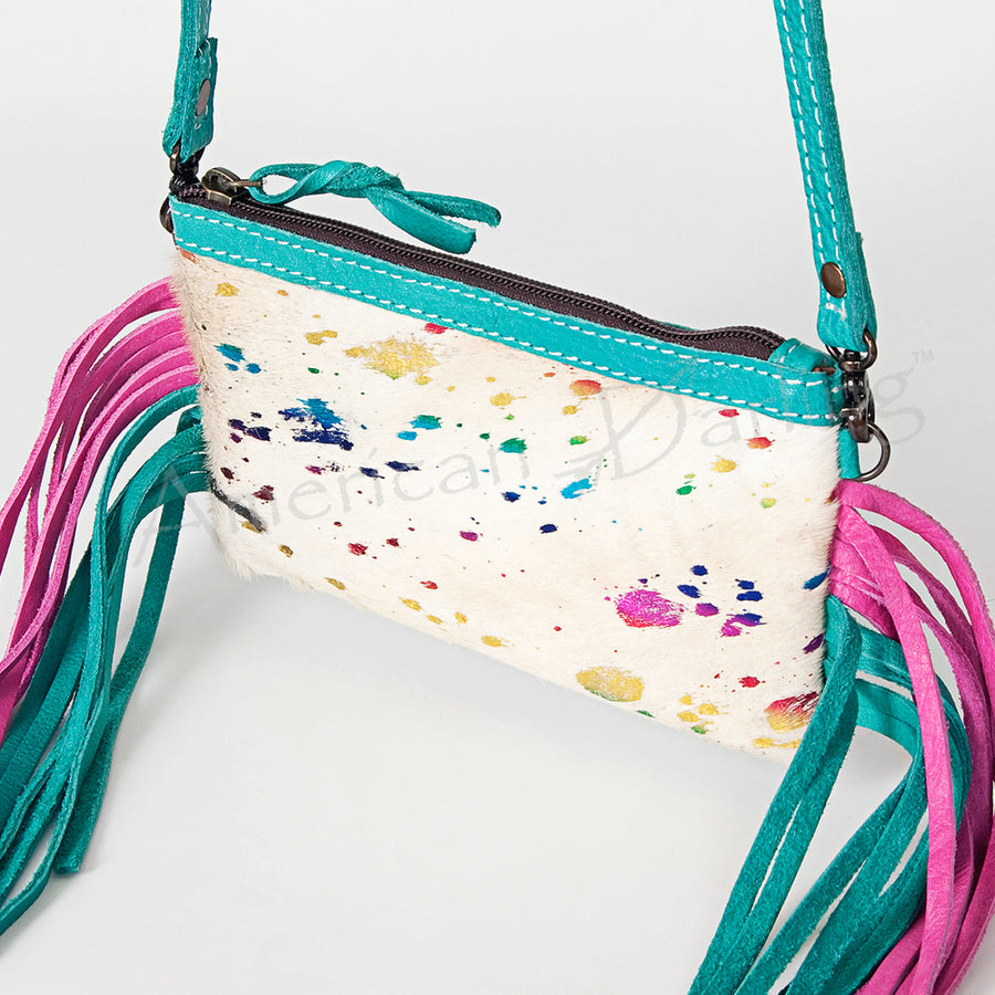 American Darling Small Crossbody Hair On Genuine Leather Western Women Bag Handbag Purse | for Cute - Uhorse