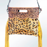 American Darling Clutch Hand Tooled Hair on Genuine Leather Western Women Bag Handbag Purse | Purses for Cute
