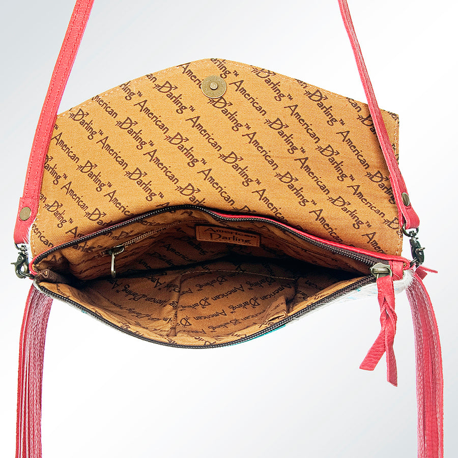 American Darling Envelope Hair-On Genuine Leather Western Women Bag Handbag Purse | for Cute