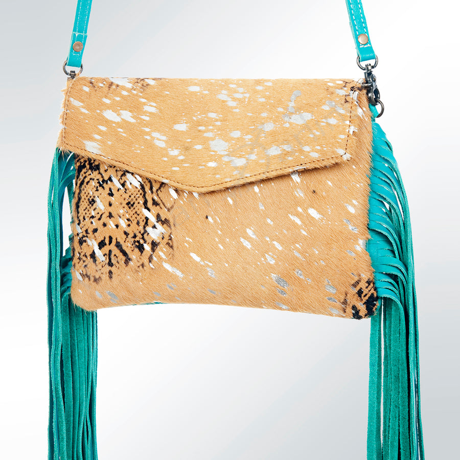 American Darling Envelope Hair on Genuine Leather Western Women Bag Handbag Purse | for Cute - Uhorse