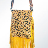 American Darling ADBGS192F Messenger Hair On Genuine Leather Women Bag Western Handbag Purse