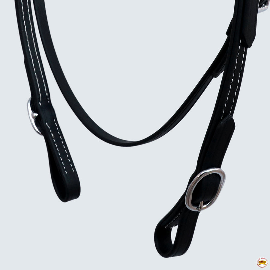 HILASON HilaCore Western Horse Headstall, All-Weather Coated Webbing