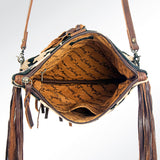American Darling Tote Saddle Blanket Genuine Leather Western Women Bag Handbag Purse | Western Tote Bag | Travel Tote Bags | College Tote Bag | Casual Tote Bag | 14in (H) X 16in (W) X 7in (D)