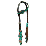 Bar H Equine American Leather H. Saddle Tk. One Ear Headstall | by Hilason – Cowboy and equestrian accessories