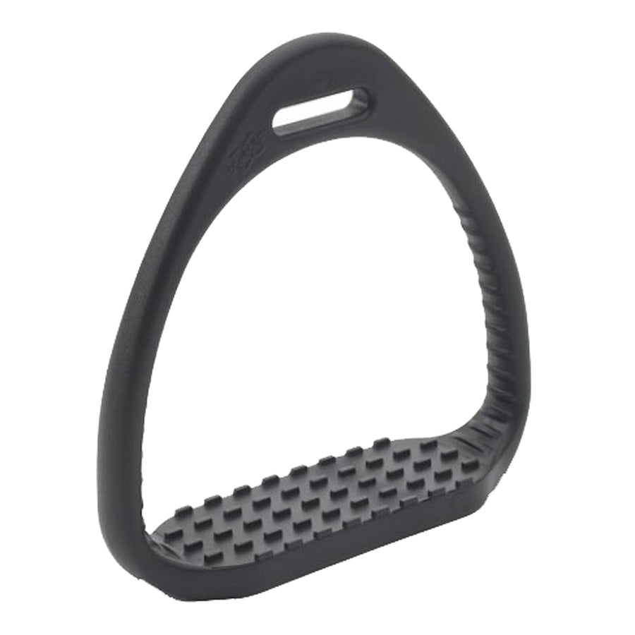 4 3/4 in Compositi H. Stirrups Jockey Training Exercise Black – by Hilason – Cowboy and equestrian accessories