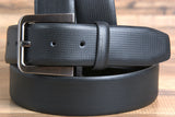 HILASON Black Leather Dress Belt 100% Pure Italian Cow Genuine Formal | Mens Belts Western Casual Heavy Duty for Men